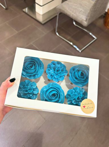 Cupcake Box blue